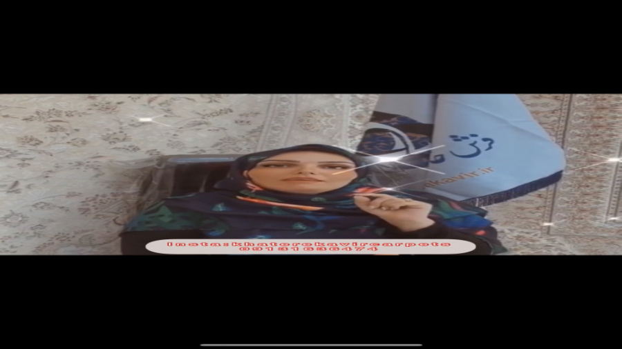فرش خاطره کویر کاشان صابر khaterekavirkashan فرش خاطره کویرکاشان مریم صابر