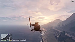 پرش از هلیکوپتر GTA V