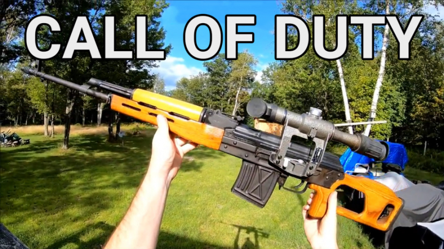 تفنگ ها و اسلحه های بازی کالاف دیوتی (CALL OF DUTY) در واقعیت!!