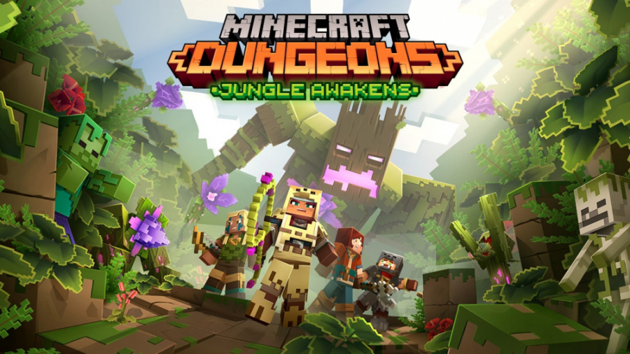 Minecraft Dungeons: Official Launch Trailer | تریلر ماینکرافت دانجنز