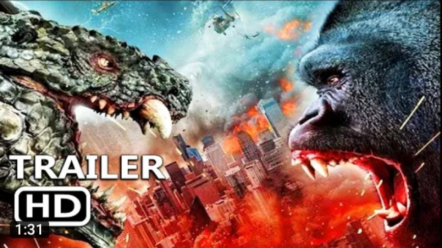 تریلر جدید فیلم Ape vs Monster 2021 زمان90ثانیه