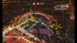 دسته عزای فاطمیه کاشان_آیت الله یثربی حفظه الله