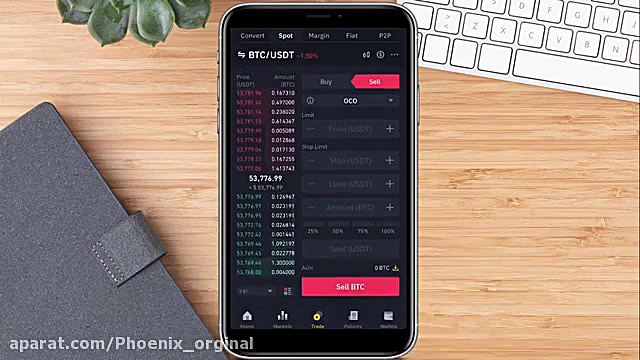 آموزش , اپلیکیشن , موبایل , بایننس , Binance , App , اگه , لینک , بنده , ثبت , داخل , درصد , کارمزد , معاملات , بدید , https: , www , binance , com , register?ref=CVKG72BX