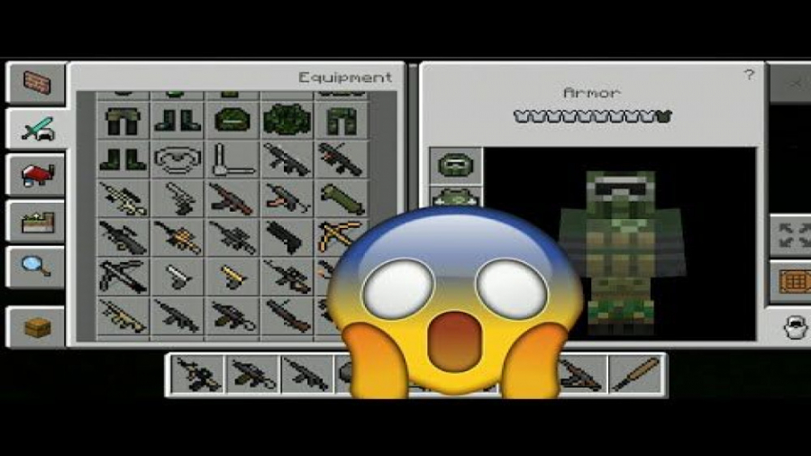 تفنگ در ماینکرافت * لینک دانلود ! گان در ماینکرفت ! سرباز ماین کرافت Minecraft سوسمار بندری