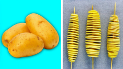 آموزش ترفند آشپزی با سیب زمینی...