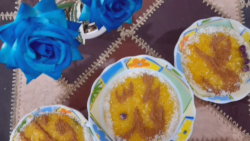 طرز تهیه ی شعله زرد خوشمزه و م...