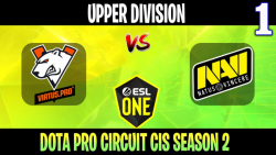 VP vs NAVI | Game 1 | 2021/05/02 | ESL One DPC CIS Upper Division