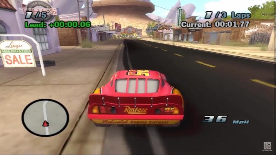 گیم پلی بازی Disney - Pixar Cars برای PS2