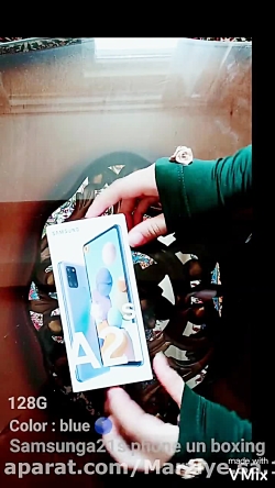 جعبه گشایی گوشی سامسونگ گلکسی...