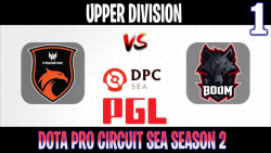 TNC vs BOOM | Game 1 | 2021/05/05 | PGL DPC SEA Upper Division 2021