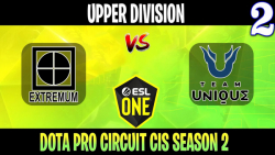 Extremum vs Unique | Game 2 | 2021/05/06 | ESL One DPC CIS Upper Division