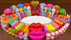 میکس اسلایم میکاپ و خمیر کلی