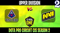Winstrike vs Navi | Game 2 | 2021/05/07 | ESL One DPC CIS Upper Division