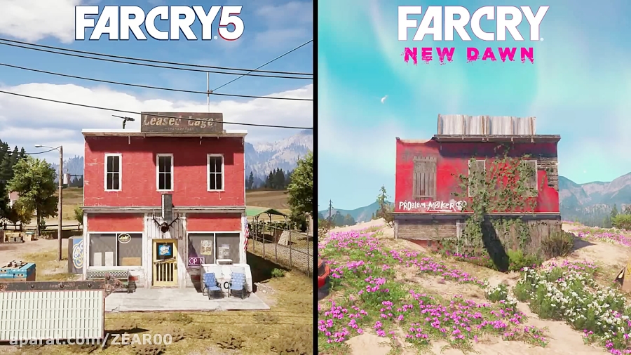 مقایسه Farcry new dawn با Farcry 5