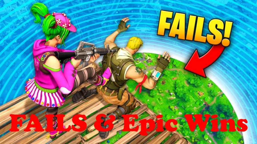 بهترین ویکتوری های فورتنایت | FORTNITE FAILS  Epic Wins