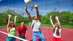 آموزش والیبال|والیبال حرفه ای | دریافت والیبال ( نحوه پاس بریده دادن )