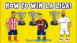 کارتون طنز نقشه مسی و زیدان و...