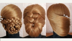 مدل مو برای موهای متوسط و بلند...