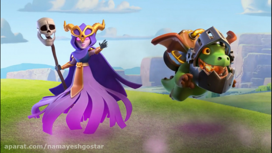 انیمیشن معرفی Inferno Dragon و Super Witch زمان64ثانیه