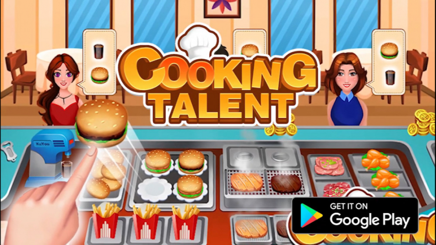 تریلر بازی رستورانی.Cooking Talent - Restaurant fever زمان27ثانیه