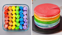 دستورالعمل ساده و آسان کیک رنگ...