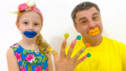 ناستیا استیسی بابایی  خوردن خو...