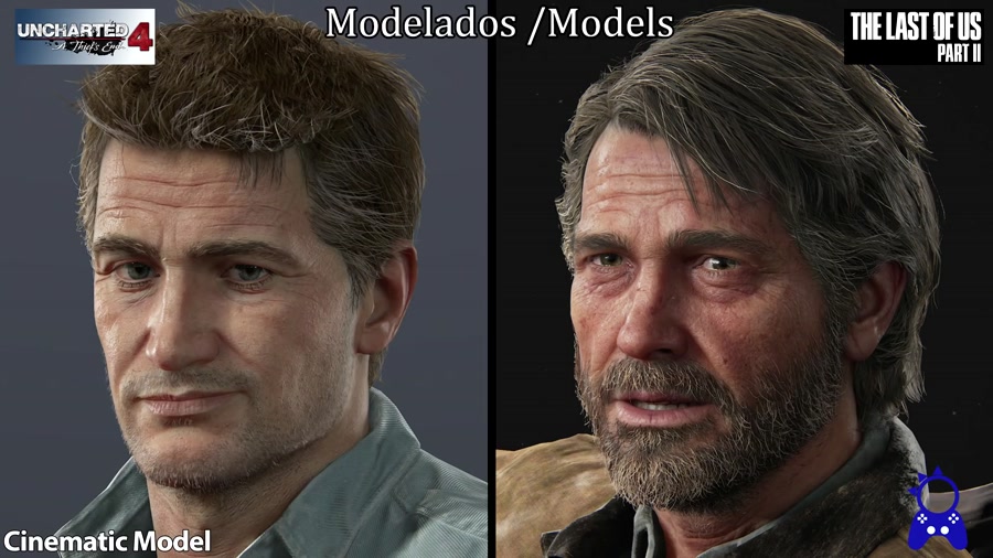 مقایسه گرافیکی The Last of Us 2 و Uncharted 4
