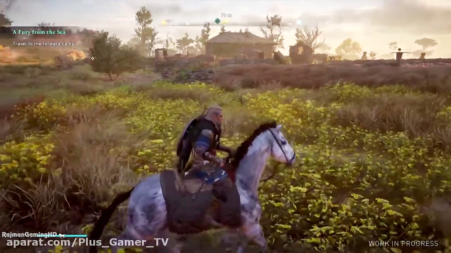 گیم پلی اساسین کرید والهالا | Assassin Creed Valhala 4K