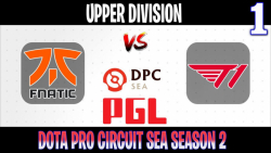 Fnatic vs T1 | Game 1 | 2021/5/12 | PGL DPC SEA Upper Division 2021