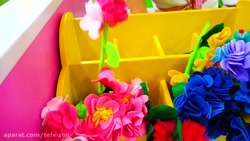 بازی با مامان در گل فروشی  برن...