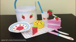 اموزش ساخت کاردستی  وسایل پیک...