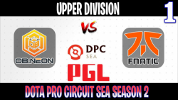 OB Neon vs Fnatic | Game 1 | 2021/5/13 | PGL DPC SEA Upper Division 2021