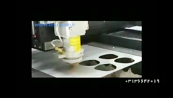 لیزر برش استیل تا عمق 10 میلیم...