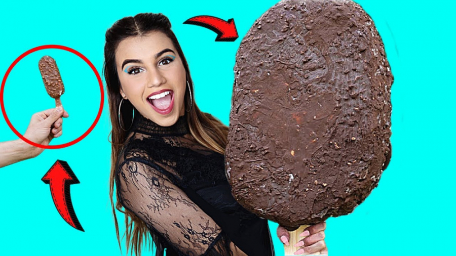 چالش ساخت بزرگترین بستنی