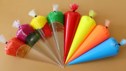 ساخت کرانچی اسلایم میوه ای