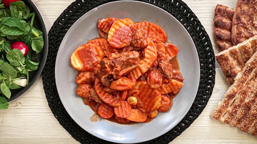 طرز تهیه تاس کباب