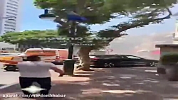 حمله موشکی مقاومت فلسطین به تل آویو