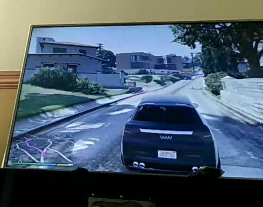 مکان ماشین های زیاد در gta v