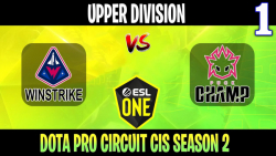 PuckChamp vs Winstrike | Game 1 | 2021/5/14 | ESL One DPC CIS Upper Division