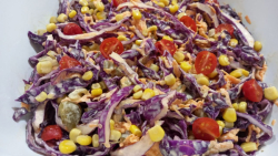 طرز تهیه سالاد کلم