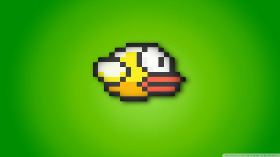 فلپی برد گیم پلی/Flappy Bird Gameplay