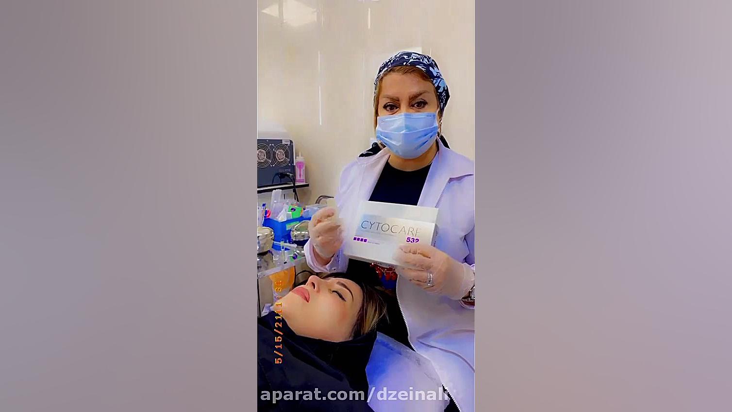 مزوتراپی صورت برای رفع لک و جوانسازی صورت جراحی بینی