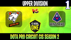VP vs Winstrike | Game 1 | 2021/5/16 | ESL One DPC CIS Upper Division