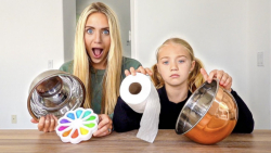 چالش دخترونه فیجت با مامان