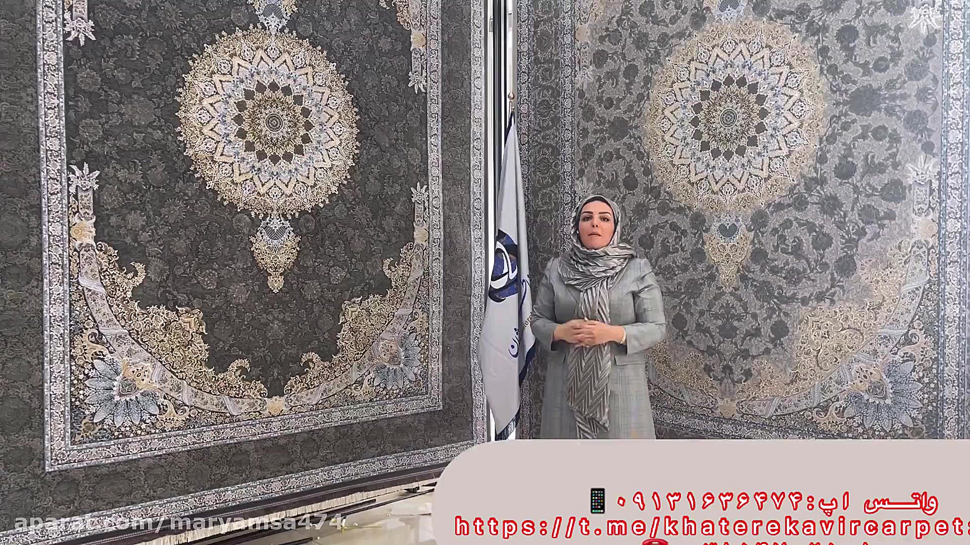 فرش خاطره كويركاشان khaterekavircarpet فرش خاطره کویرکاشان مریم صابر