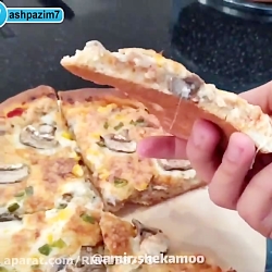 آموزش خمیر پیتزا