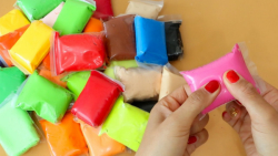 مخلوط خمیر کلی و انواع اسلایم