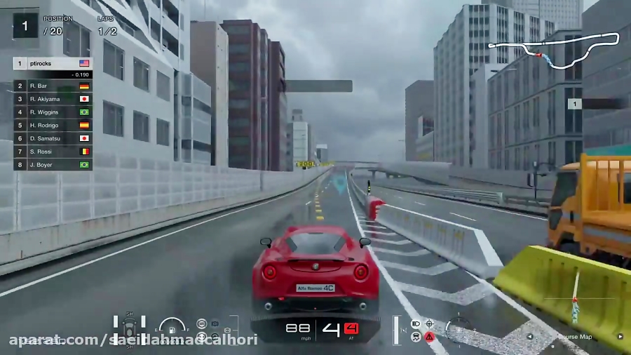 Gran Turismo Sport (PS5) Rain Weather 4K 60FPS HDR Gameplay 