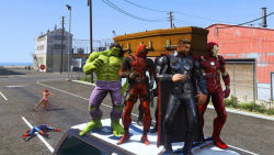 طنز اونجرز و مرد عنکبوتی در GT...