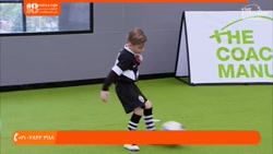 آموزش فوتبال | تمرینات آموزشی فوتبال ( کنترل توپ و پاس کاری )